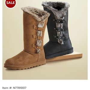 Bearpaw Emery BLACK BOOTS ONLY